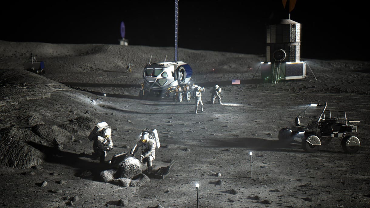 Bányászrobotot küld a NASA a Holdra, hogy megfúrja a felszínt