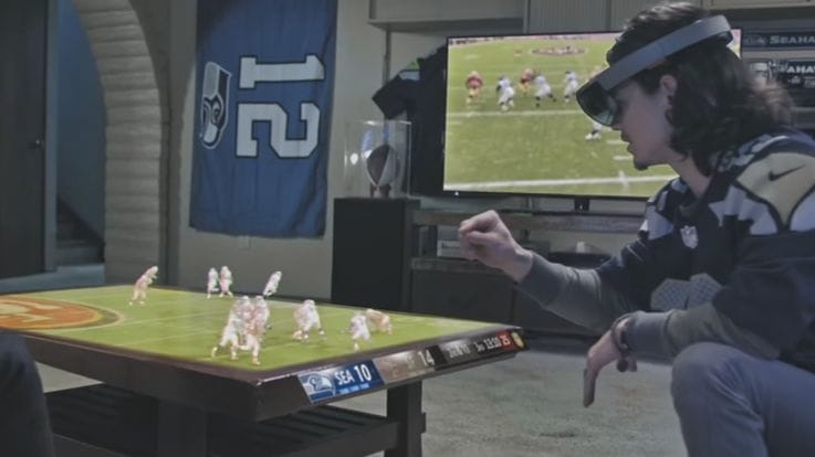 Leesik az álla a videótól: a Microsoft ilyenné varázsolná a sportközvetítéseket