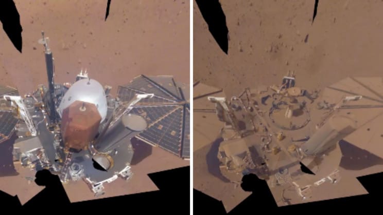 Megjött az utolsó szelfi a NASA Mars-eszközétől, ami nemsokára lehunyja a szemét