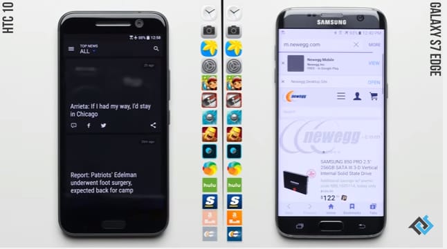 Összecsapott 2016 két androidos csúcstelefonja, és ez bizonyult gyorsabbnak