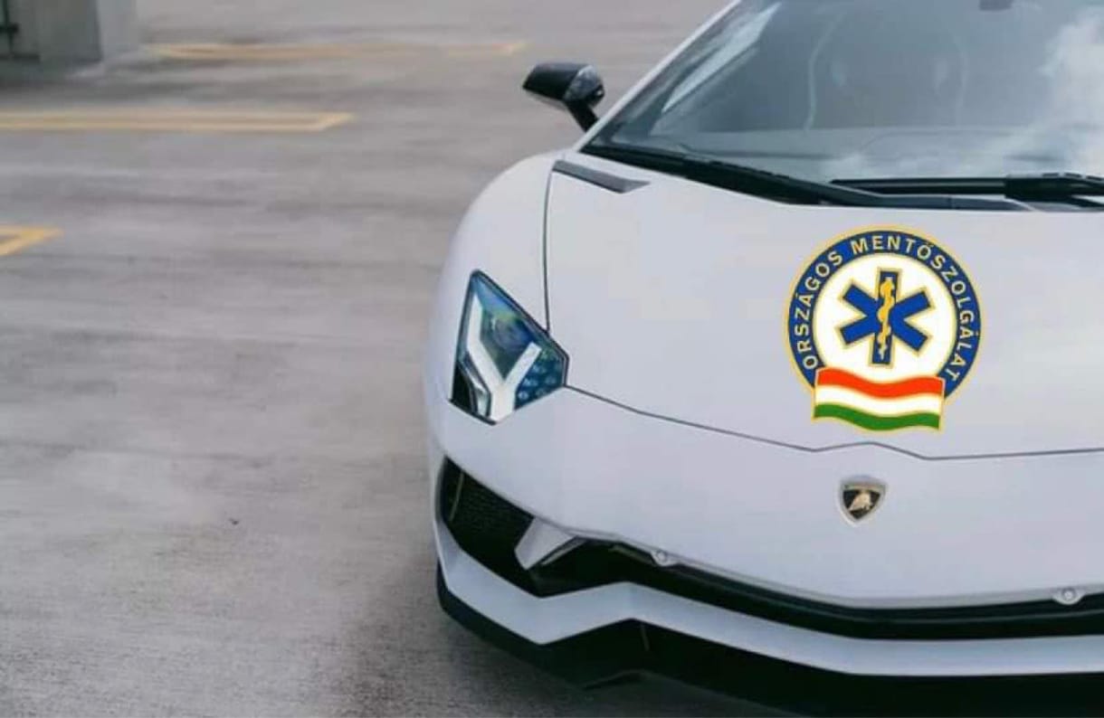 Egy Lamborghinit ajánlottak fel a mentőknek, de ők nem éltek a lehetőséggel