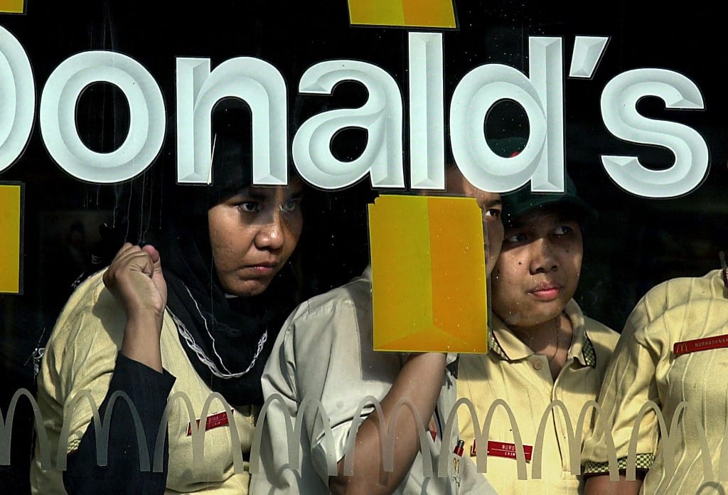 Indonéziában a McDonald’s-ot, Starbucksot és a Burger Kinget is Izrael-barátnak tartják, ezért nem járnak oda az emberek