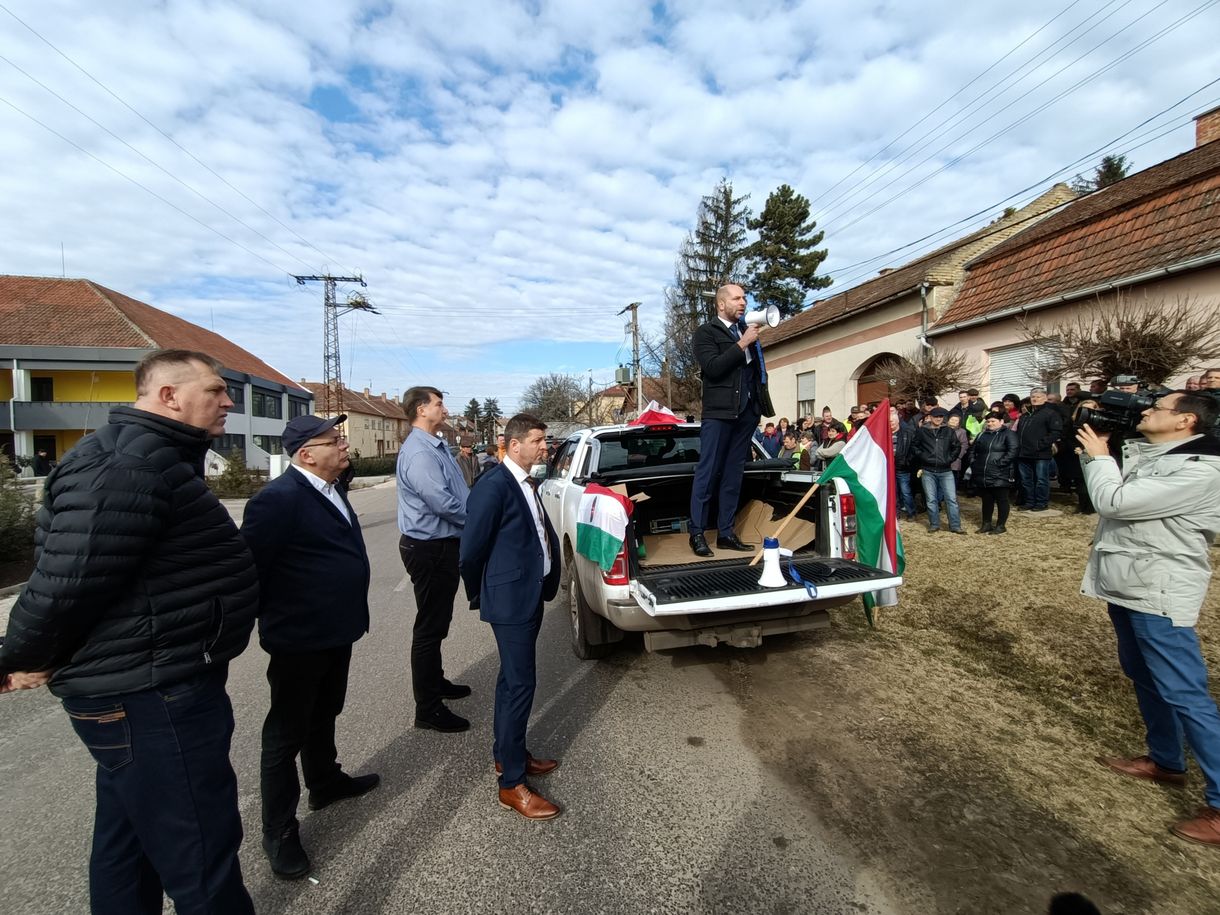 Hivatalos: Nyomoznak a baromfitermelők tüntetésének főszervezője ellen tett feljelentés ügyében