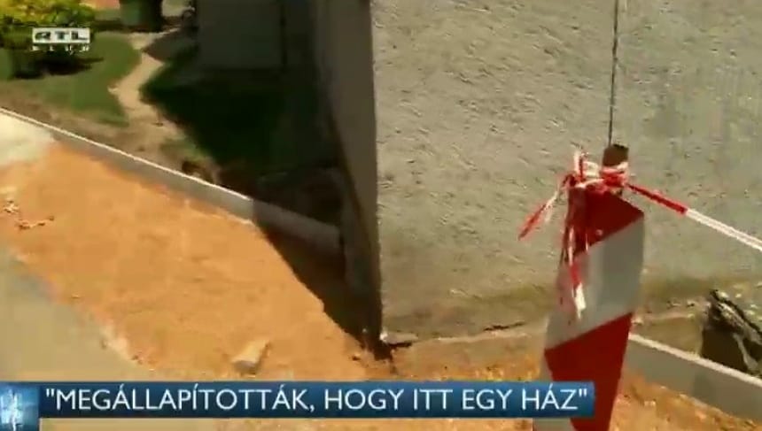 Tízemeletes ház esett egy épülő kerékpársáv útjába Szombathelyen