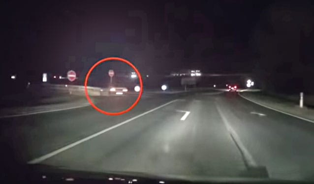Gondolkodás nélkül ment szembe a forgalommal az M1-es felhajtóján egy autós