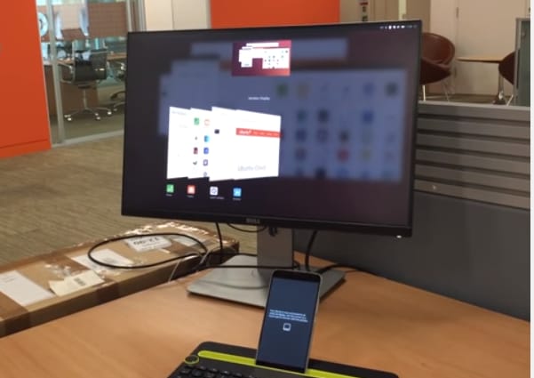 Érdekes frissítés: teljes értékű asztali számítógép lehet a linuxos telefon