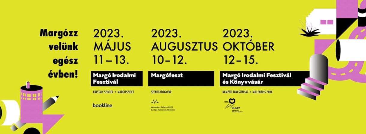 Új helyszínen rendezik meg májusban a Margó Irodalmi Fesztivált