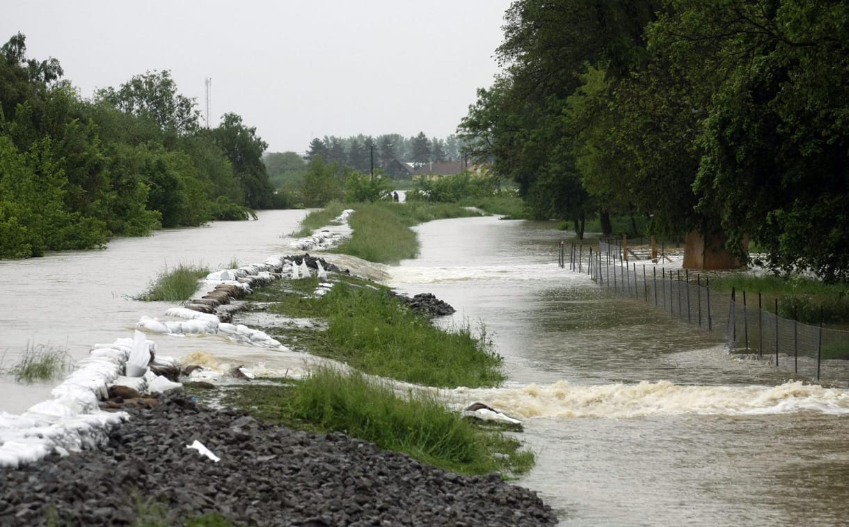 Árad a Tisza és a Bodrog 