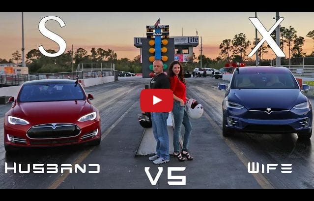 Végre: gyorsulási versenyen mérték össze a Tesla Model S és Model X erejét – videó