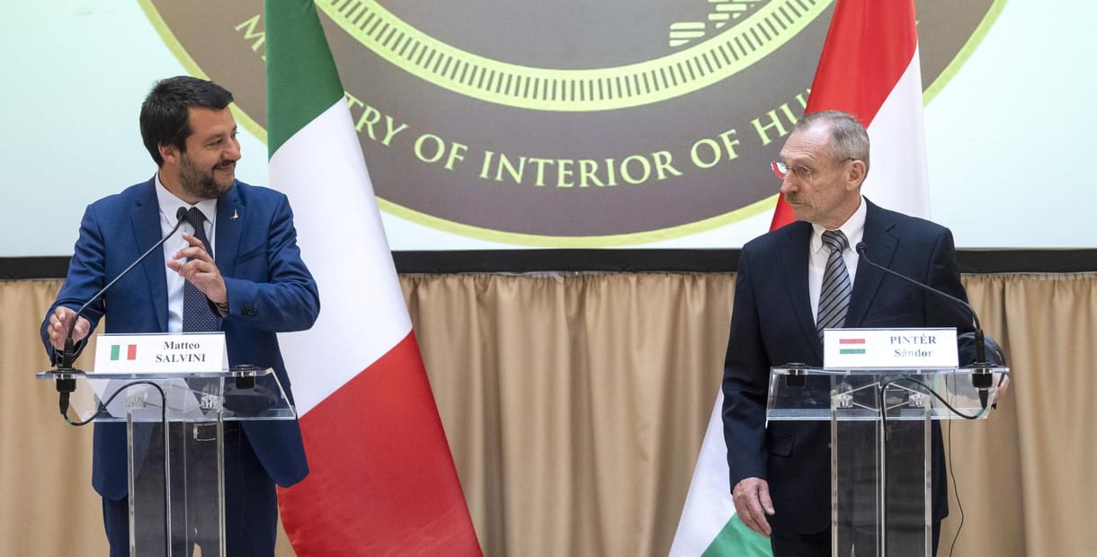 Nagy egyetértésben migránsozott Salvini Pintér Sándorral