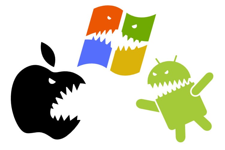 Így áll most az Android vs. iPhone vs. Windows Phone harc