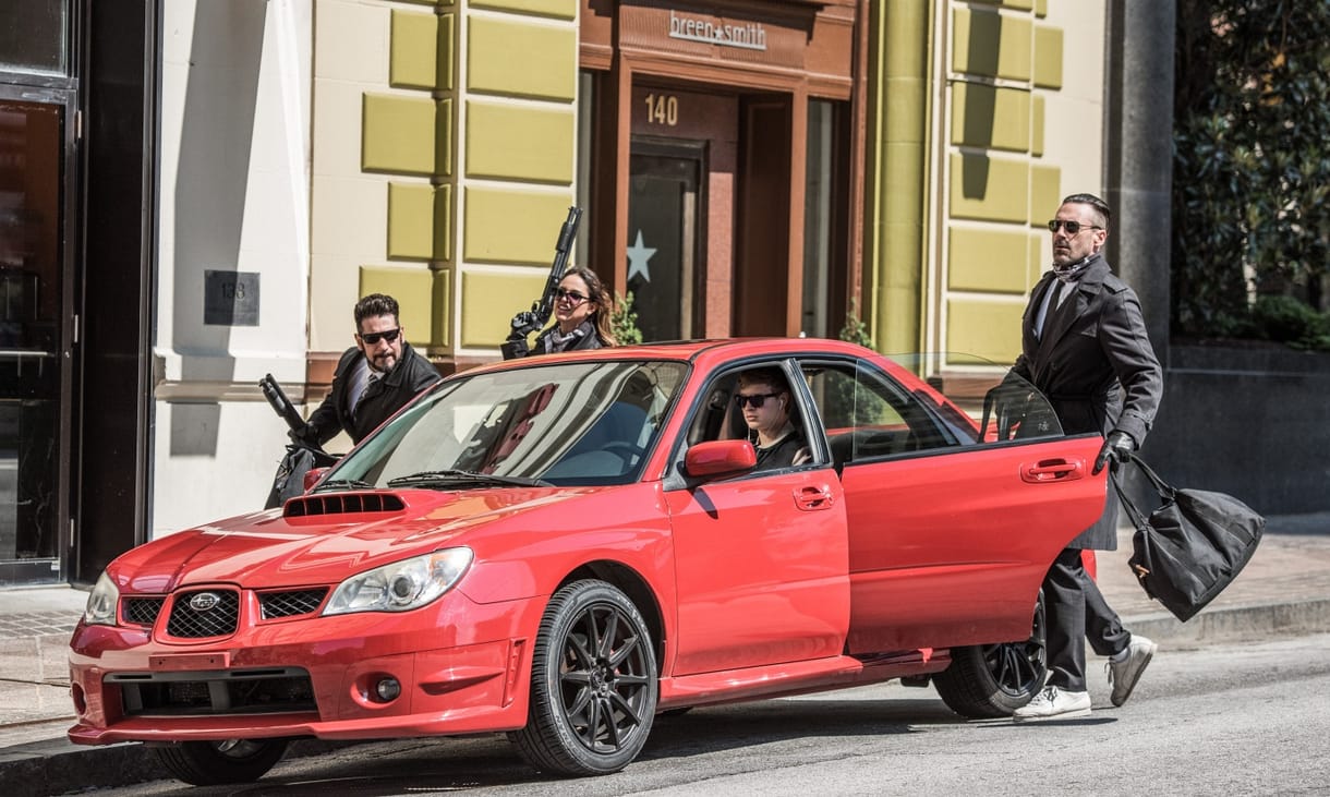 Eladó a Nyomd, bébi, nyomd egyik Subaruja