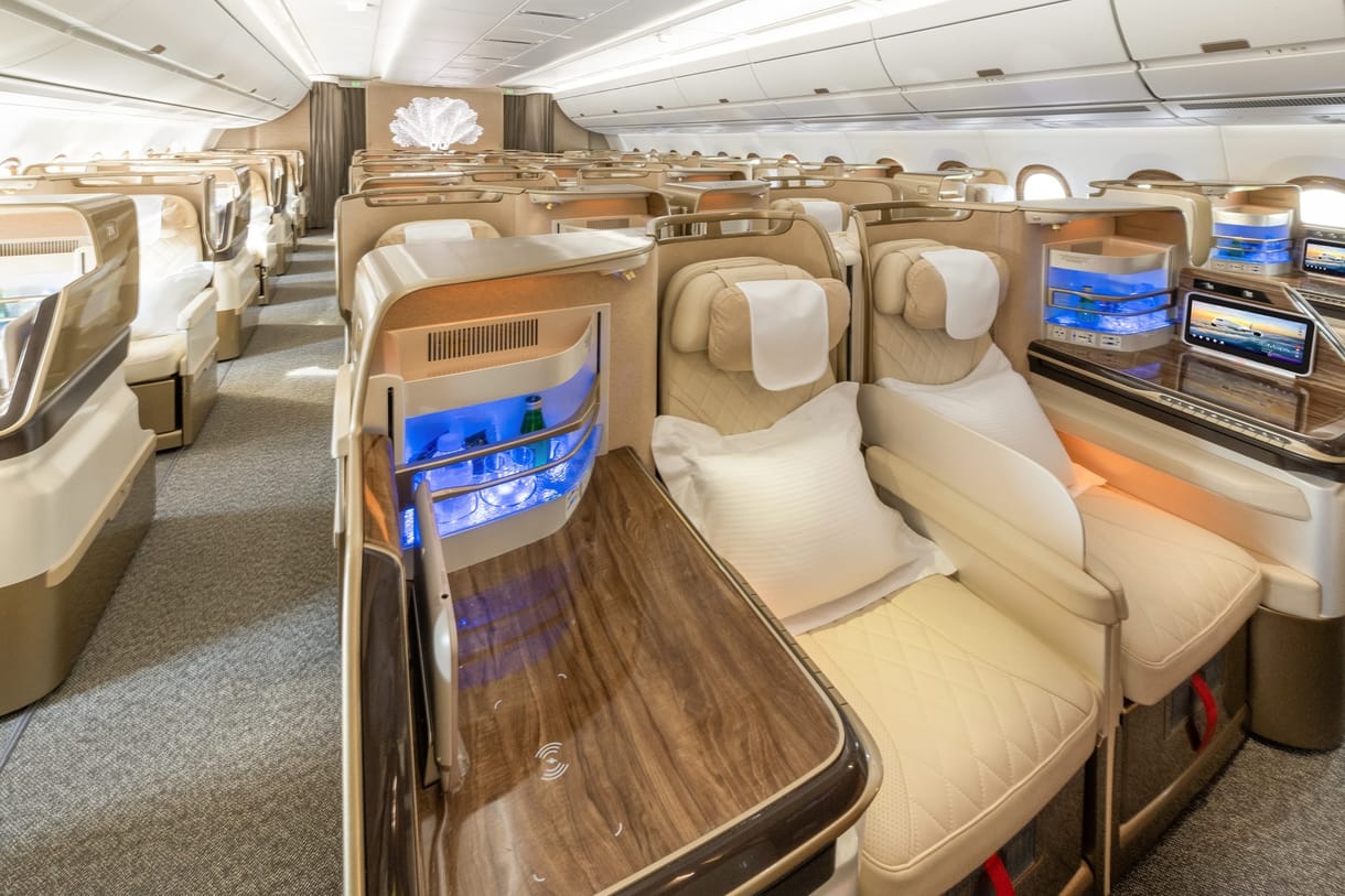 Megjött az Emirates első A350-es gépe, ilyen megoldásokkal ritkán találkozhat repülőkön