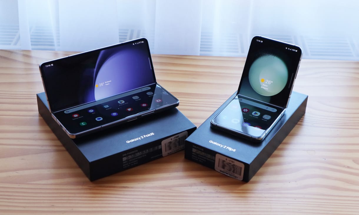 Samsunggal flexelni sosem volt még ilyen jó: teszten a hajlékony kijelzős Fold5 és Flip5