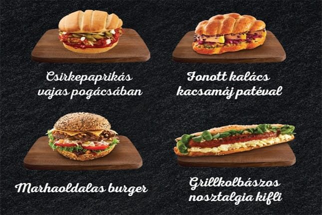 Csillagos szendvics a benzinkúton