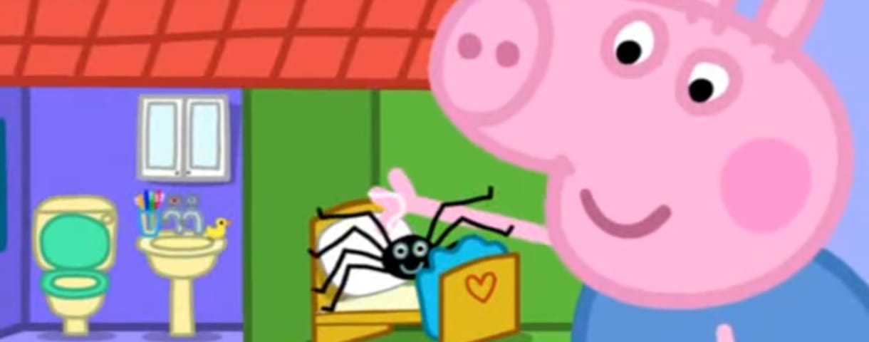 Betiltották a pókszeretgető Peppa malacot