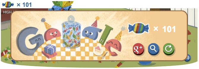 Játék van ma a Google keresőben