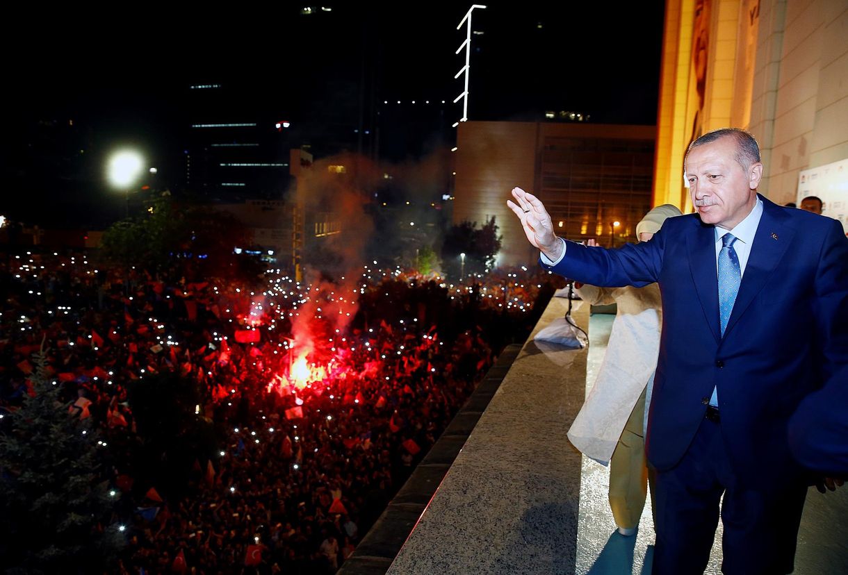 Hivatalosan is Erdogan nyert