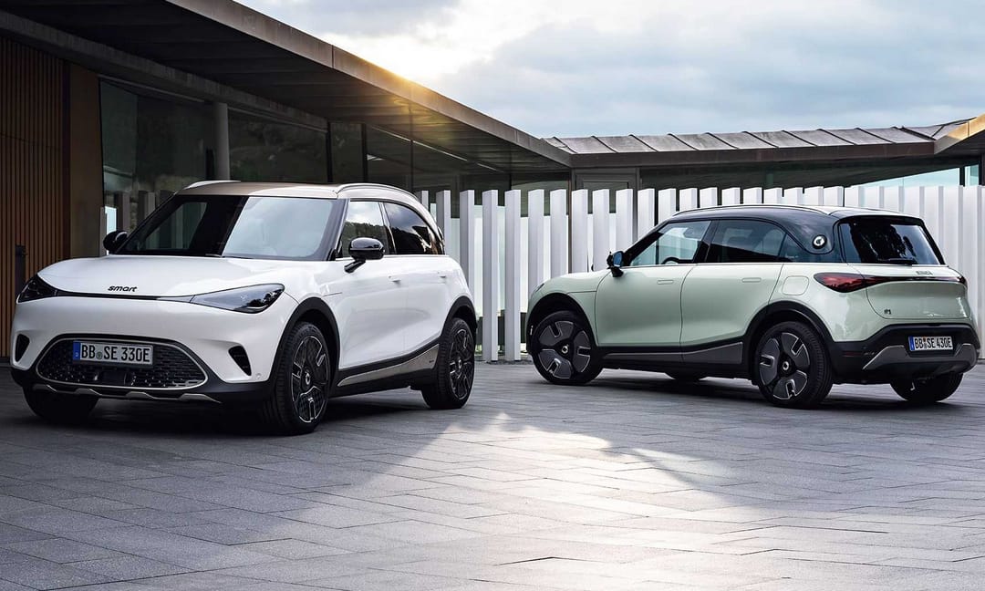 Itt az új Smart, ami egy elektromos kompakt SUV