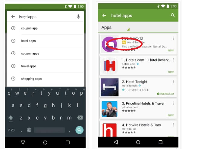 Ne csodálkozzon: változni fognak a keresési eredmények a Google Playben
