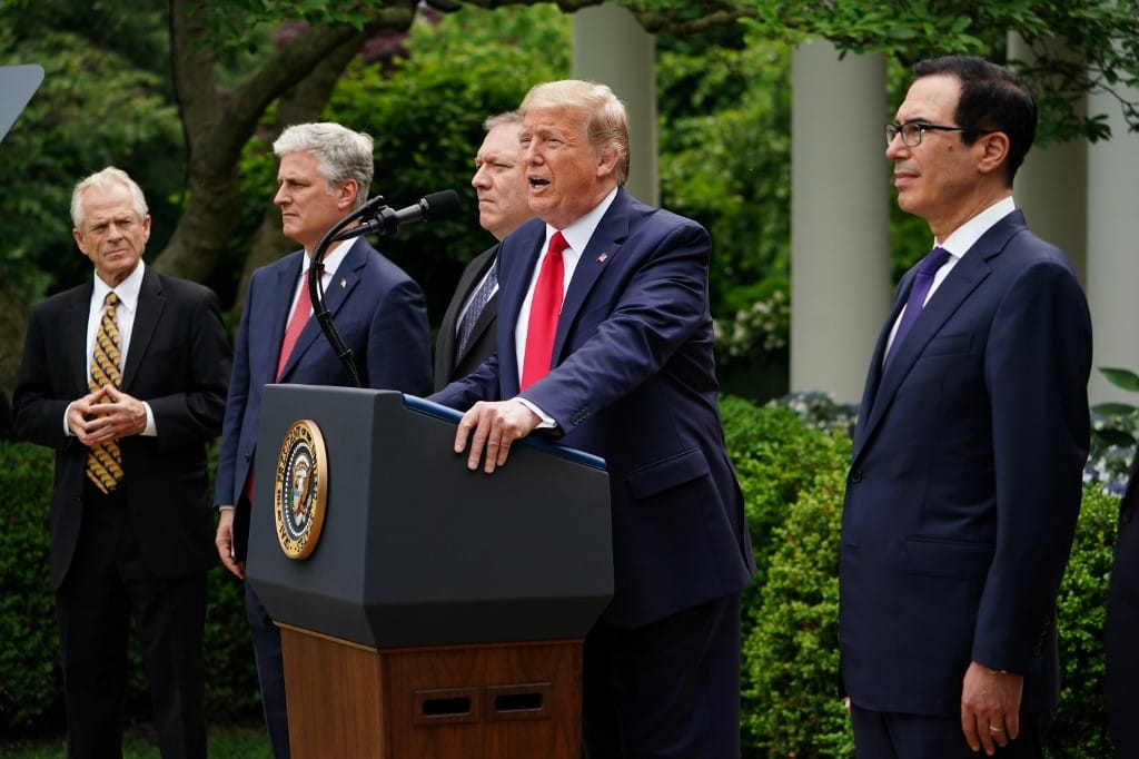 Trump minden kapcsolatot megszakított a WHO-val