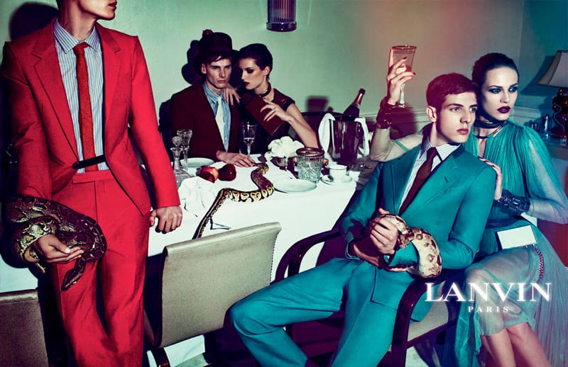 Extravagáns divatvacsora: a Lanvin 2012 tavaszi / nyári kollekciója