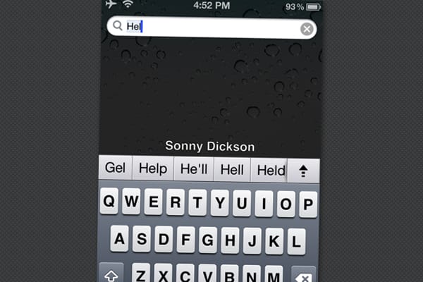 Rejtett - az Androidéra hasonlító - auto-correct funkció az iOS 5-ben!