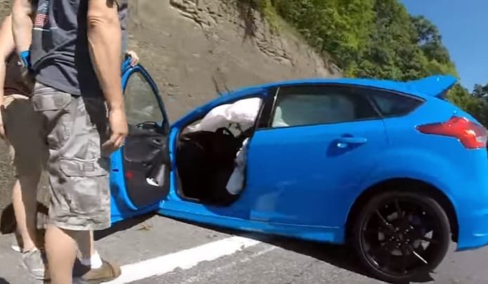 Először büntetett az új Ford Focus RS - videó