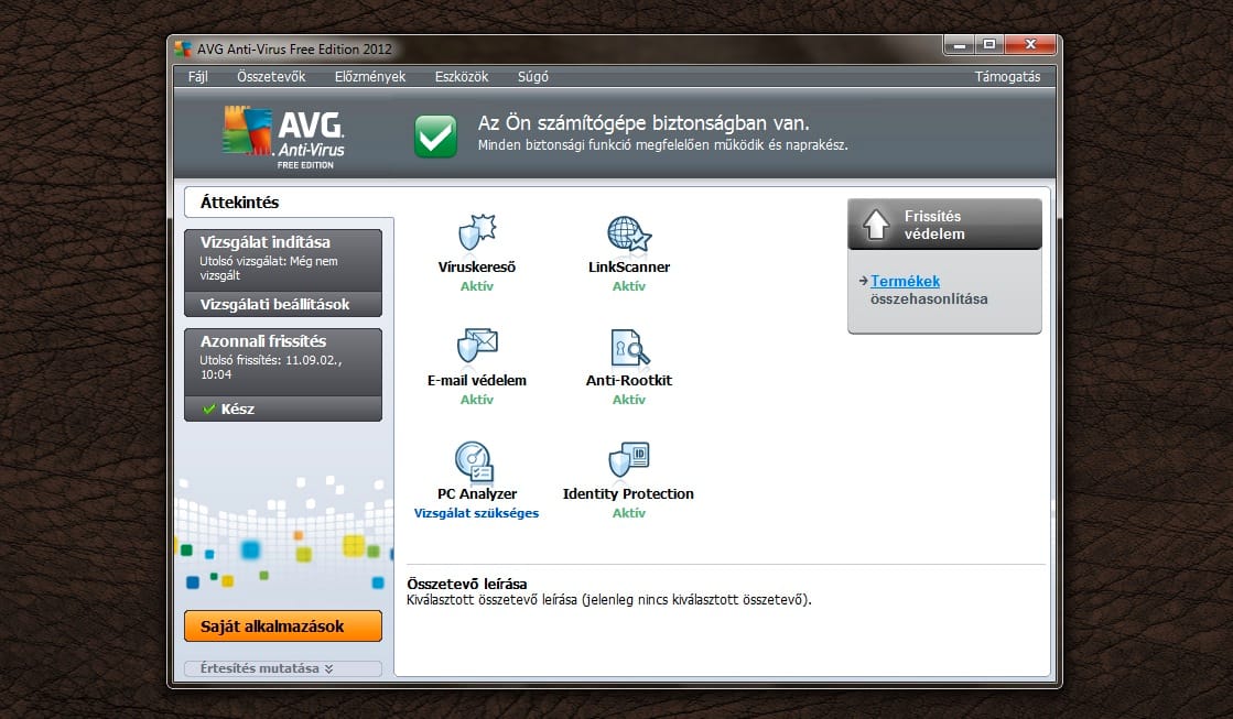 Letölthető az AVG Anti-Virus 2012 ingyenes változata!
