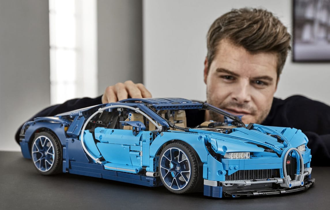 Ritkán mutatnak be ennyire menő Legót: itt a 127 ezer forintos hatalmas Bugatti Chiron