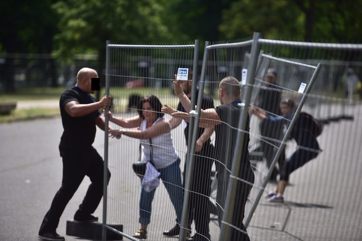 Városliget Zrt.: jogszerű volt a bontási terület elkordonozása