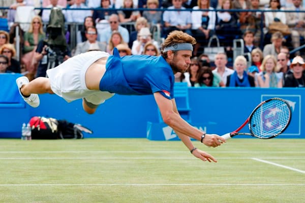 Mardy Fish légitenisze Londonban - fotó
