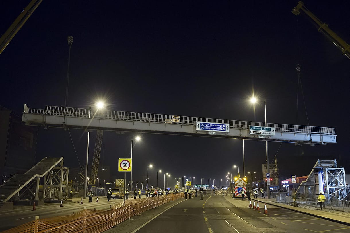 Keddtől készüljön fennakadásokra az M1-M7-es bevezető szakaszán