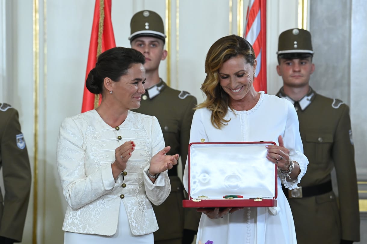 Miklósa Erika és Rofusz Ferenc kapta a Magyar Szent István-rendet