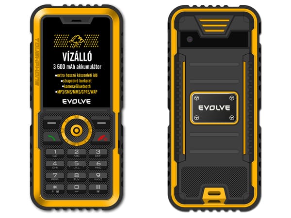 Gladiator: hosszan bírja az Evolve új strapatelefonja