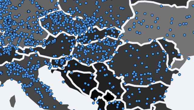 Térképek: így fertőzte meg Magyarországot a zsarolóvírus a hétvégén