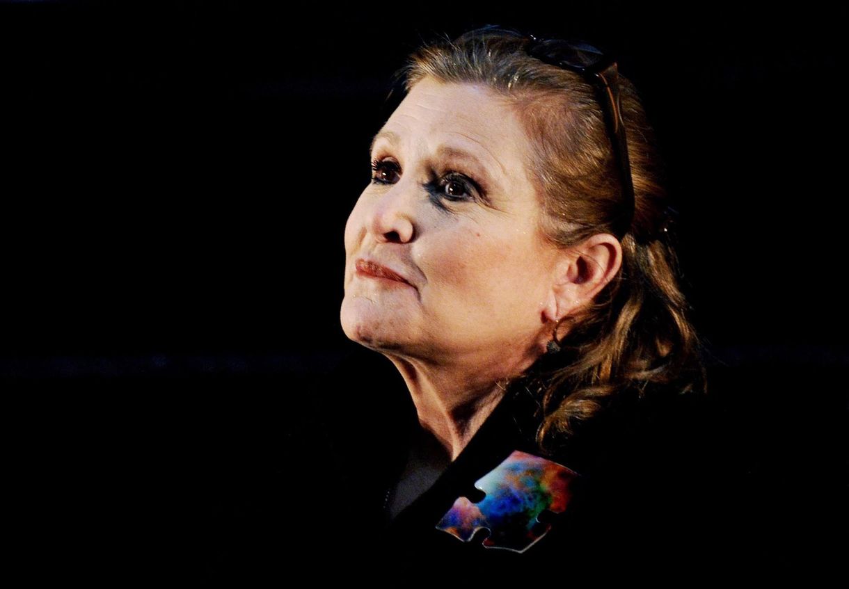 Ezt a különleges gyászjelentést írta magának Carrie Fisher