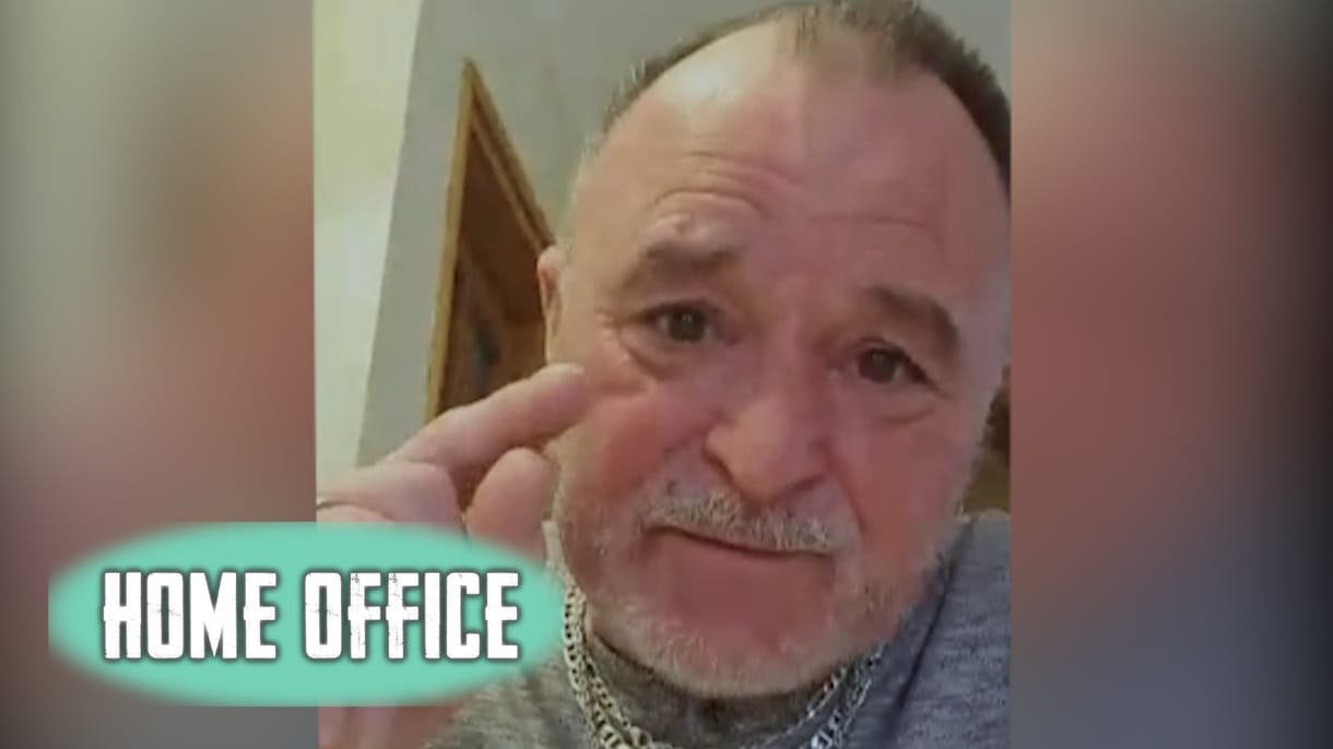 Nagy Feró a Home office-ban: 