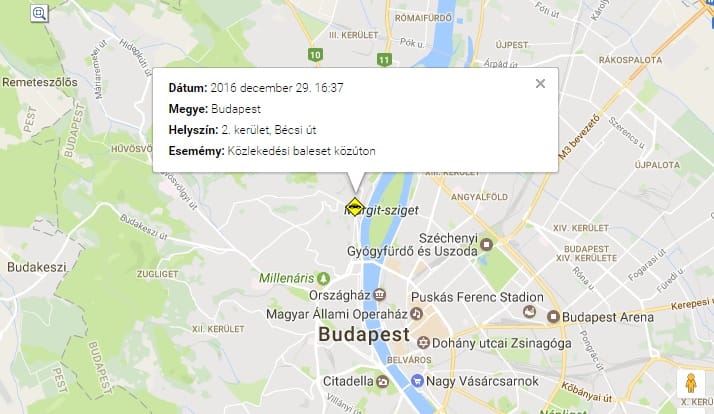 Villamossal, parkoló kocsikkal ütközött egy sofőr Budán