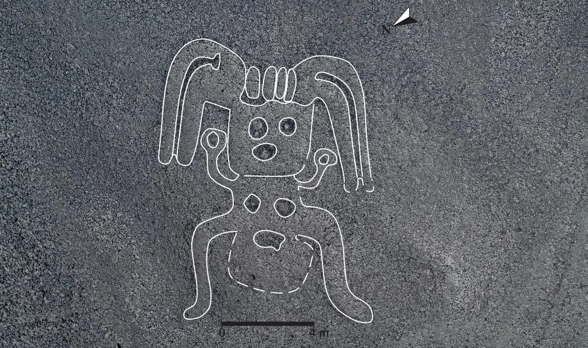 168 új Nazca-vonalat fedeztek fel, van köztük macska és bálna is