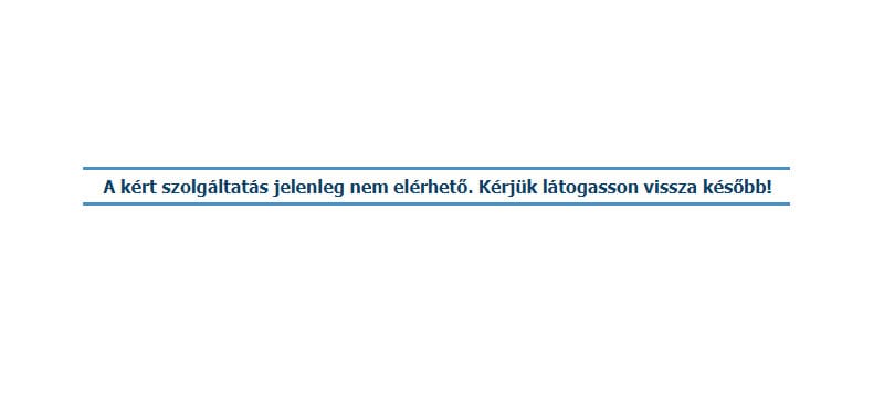 Megint elérhetetlen volt az EESZT honlapja