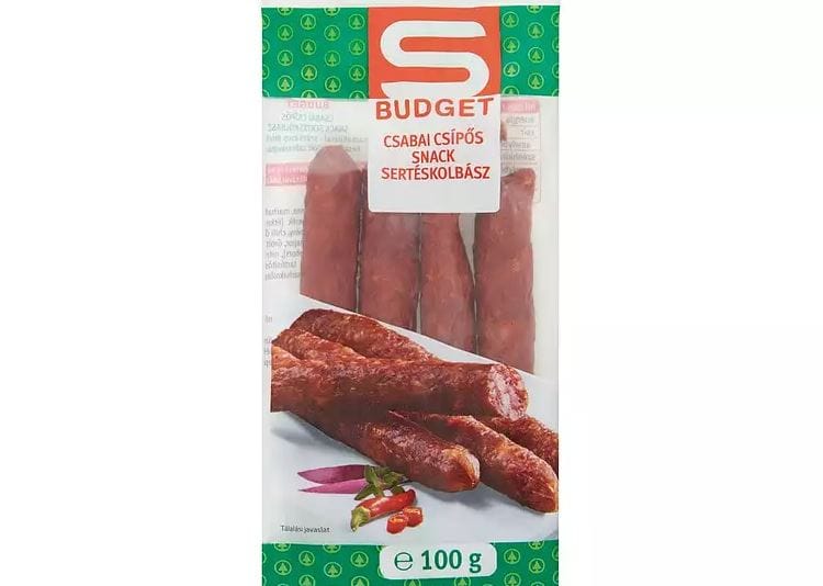A Spar visszahívja az egyik kolbászát