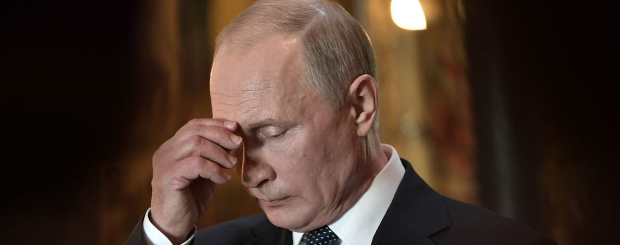 Vlagyimir Putyin a pofonok völgyében