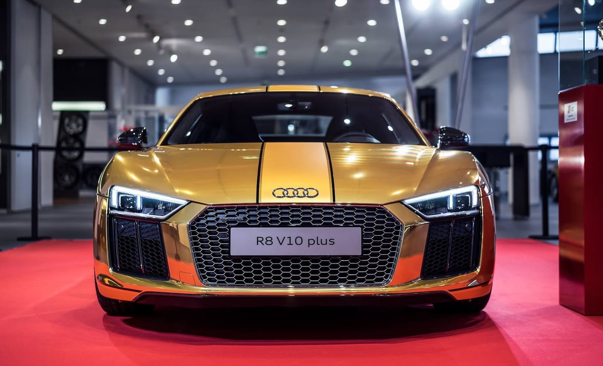 Ennél fényűzőbben nem is ünnepelhetné magát az Audi