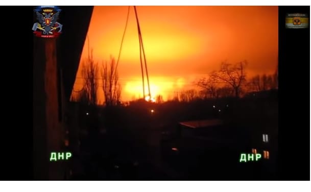 Videó: Hatalmasat robbant a vegyi üzem Donyeckben