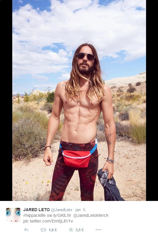 Leggins és hasi-tasi – Jared Leto férfidivatot teremt