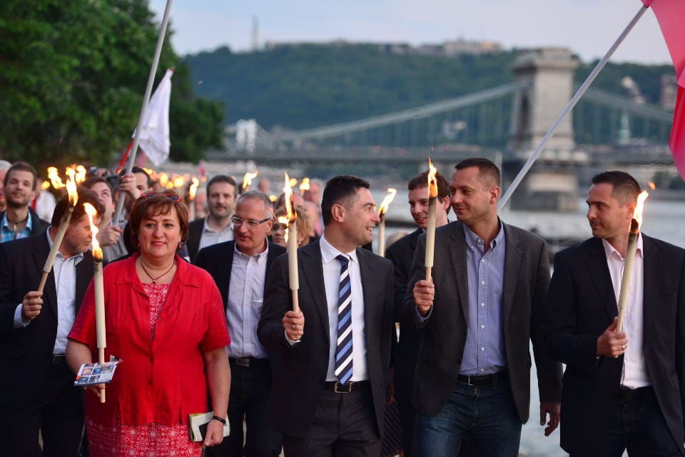 Közös vonulást tartott az ellenzék Budapesten