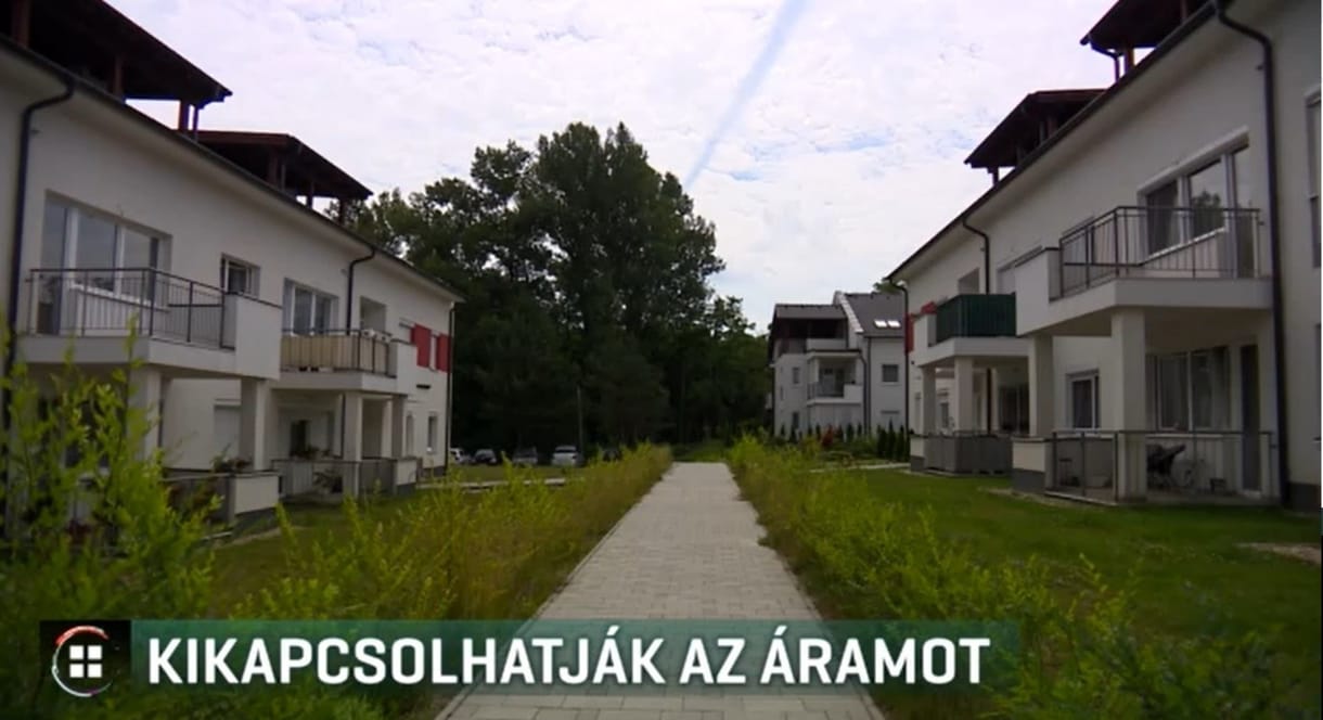 Villany nélkül maradhat csaknem száz család a veresegyházi lakóparkban