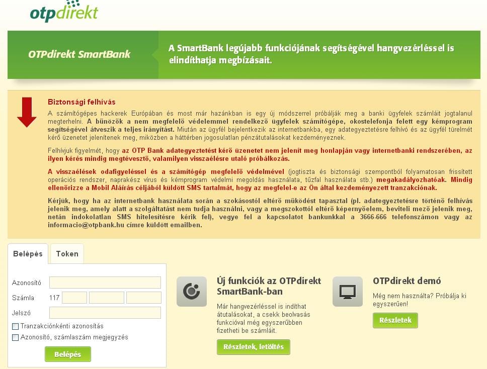 Új módszerrel lophatják el a magyar netbankolók pénzét