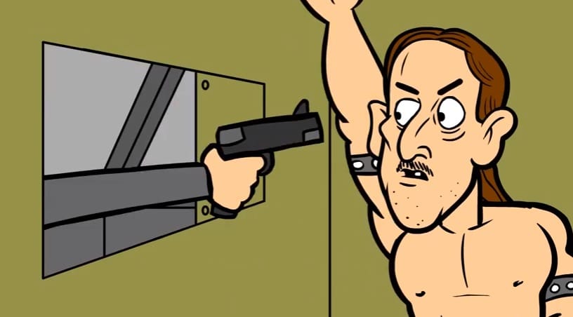 Véres-vicces animációval reklámozzák a rockfesztivált